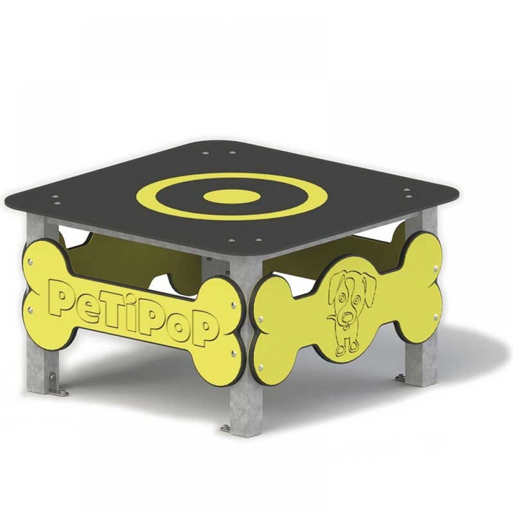 MESA PARA SALTO DE CIRCUITO DE TREINO DE CÃES AGILITY