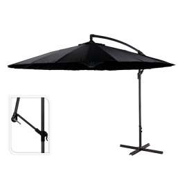 GUARDA SOL EXCENTRICO PRETO 3M