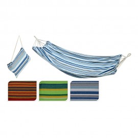 CAMA DE REDE EM ALGODÃO E POLIÉSTER 100x200CM - CORES VARIADAS
