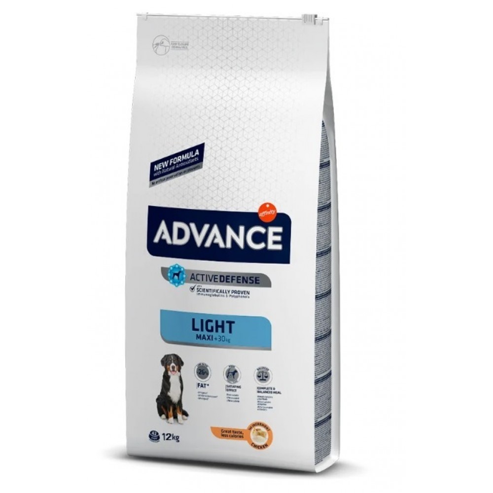 ADVANCE CAO MAXI LIGHT CHICKEN & RICE- 12 KG