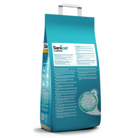 SANICAT  AREIA PARA GATOS CLUMPING FRAGRANCE FREE 10L