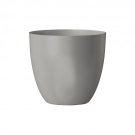 VASO MODELO TES Ø18cm COR PRATA