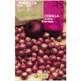S.BOLBO RO.SAQUETA CEBOLA RED KARMEN - 350GR       - ENCE3375