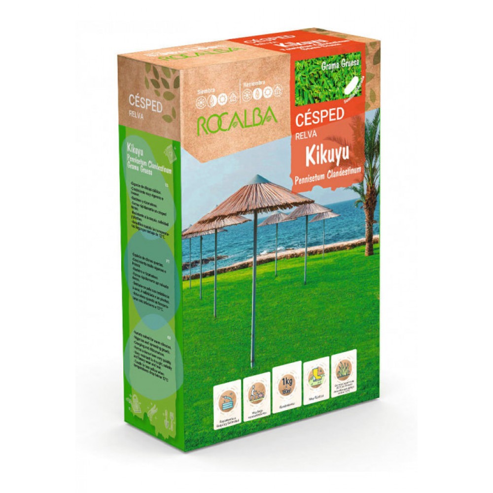 S.RELVA KIKUYU "GRAMA GROSSA" PILDORADO - CX 1 KILO