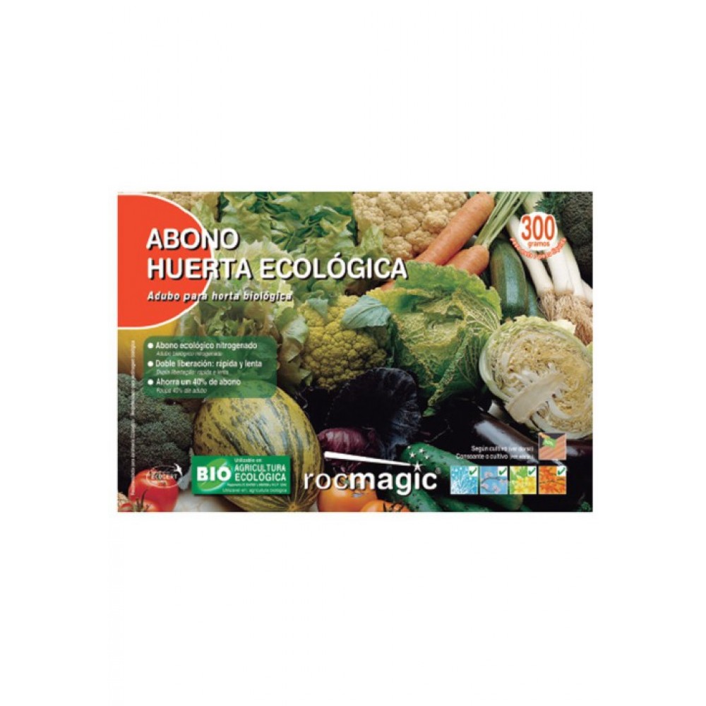 ADUBO ROCALBA HORTA BIOLOGICA -300GR