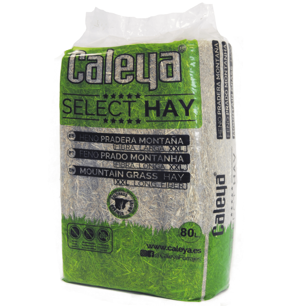 FENO SELECT HAY SECO PRADEIRA DE MONTANHA - FARDO 80 LT