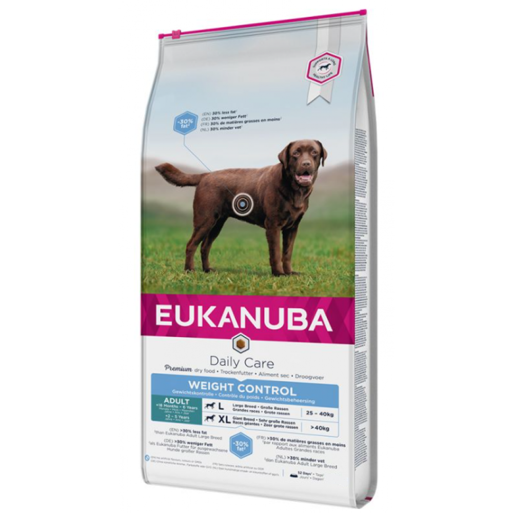 EUKANUBA CAO ADULTO WEIGHT CONTROL RAÇAS GRANDES 12 KG