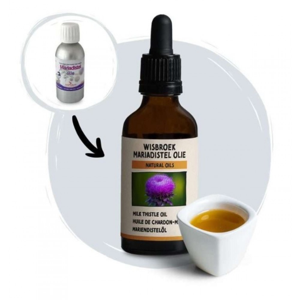 WISBROEK MARIADISTEL OLIE - 50ML
