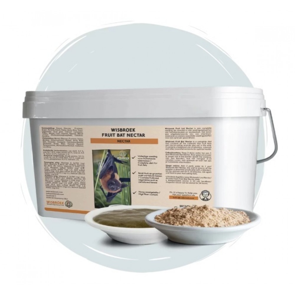 WISBROEK FRUIT BAT NECTAR - 3KG