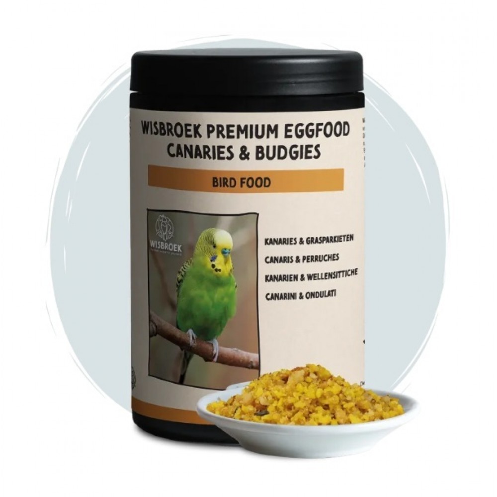 WISBROEK PREMIUM EGGFOOD CANARIES & BUDGIES 700G