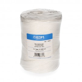 FIO RAFIA BRANCO 600/1  - BOBINE 400GM/220MTS BRANCO