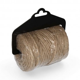 CORDA NATURAL JUTA BIODEGRADÁVEL - BOBINE 220G/60MTS