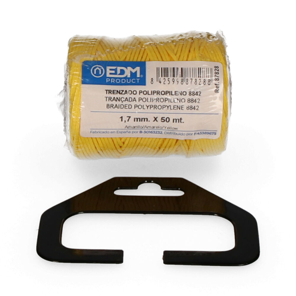 FIO POLIPROPILENO 8842 AMARELO - BOBINE 1.7MM X 50MTS