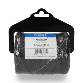 FIO RAFIA PRETO 600/1  - BOBINE 220GM/120MTS PRETO