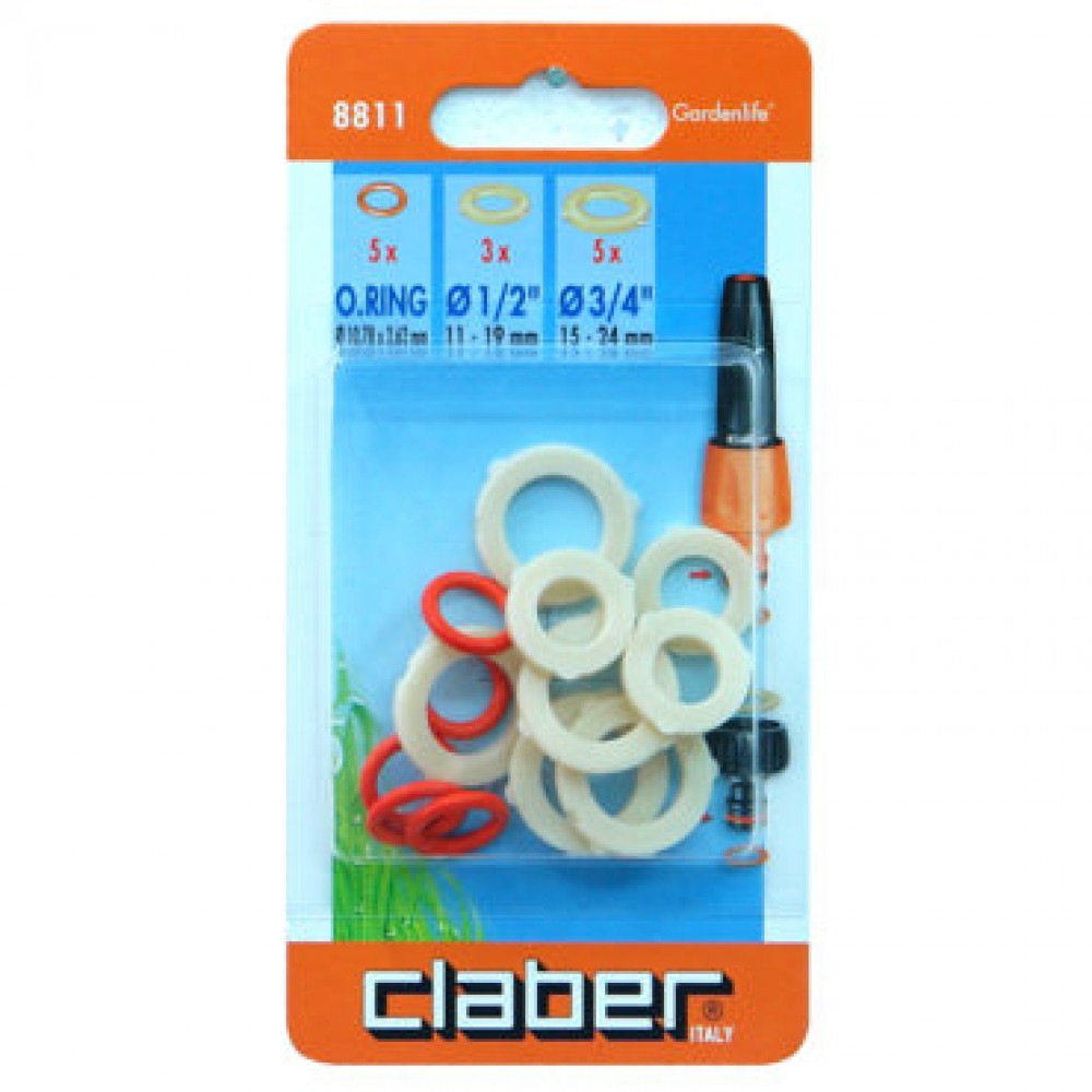 CLABER JOGO O-RINGS E VEDANTES  8811