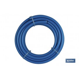 MANGUEIRA THUNDER 3 CAMADAS TRICOTADAS AZUL 19MM 3/4" - 50 MT