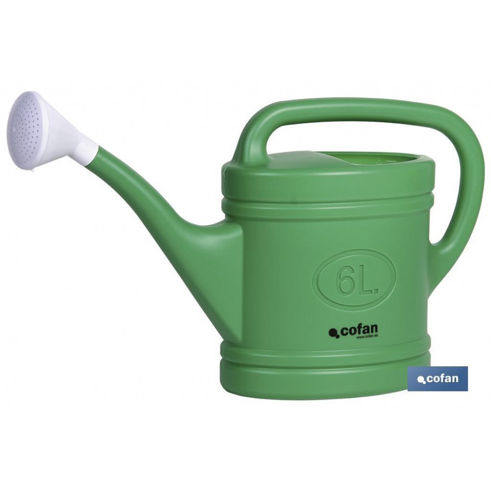 REGADOR VERDE DE 6 LITROS