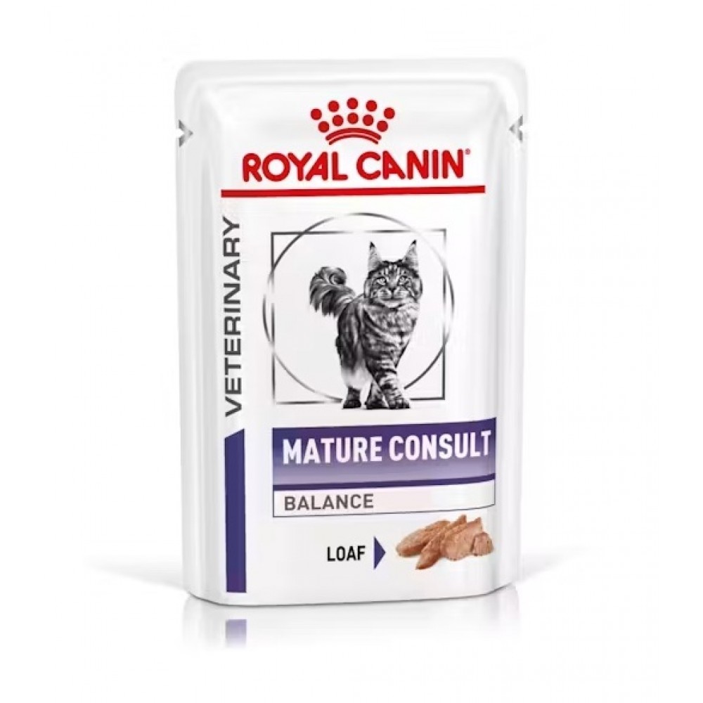 ROYAL CANIN VET  WET GATO MATURE CONSULT BALANCE (12X85G)