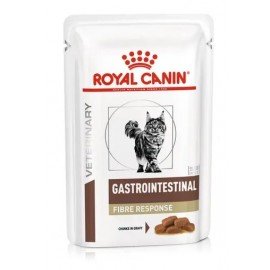 ROYAL CANIN VET  WET GATO GASTROINTESTINAL FIBRE RESPONSE  (12X85G)
