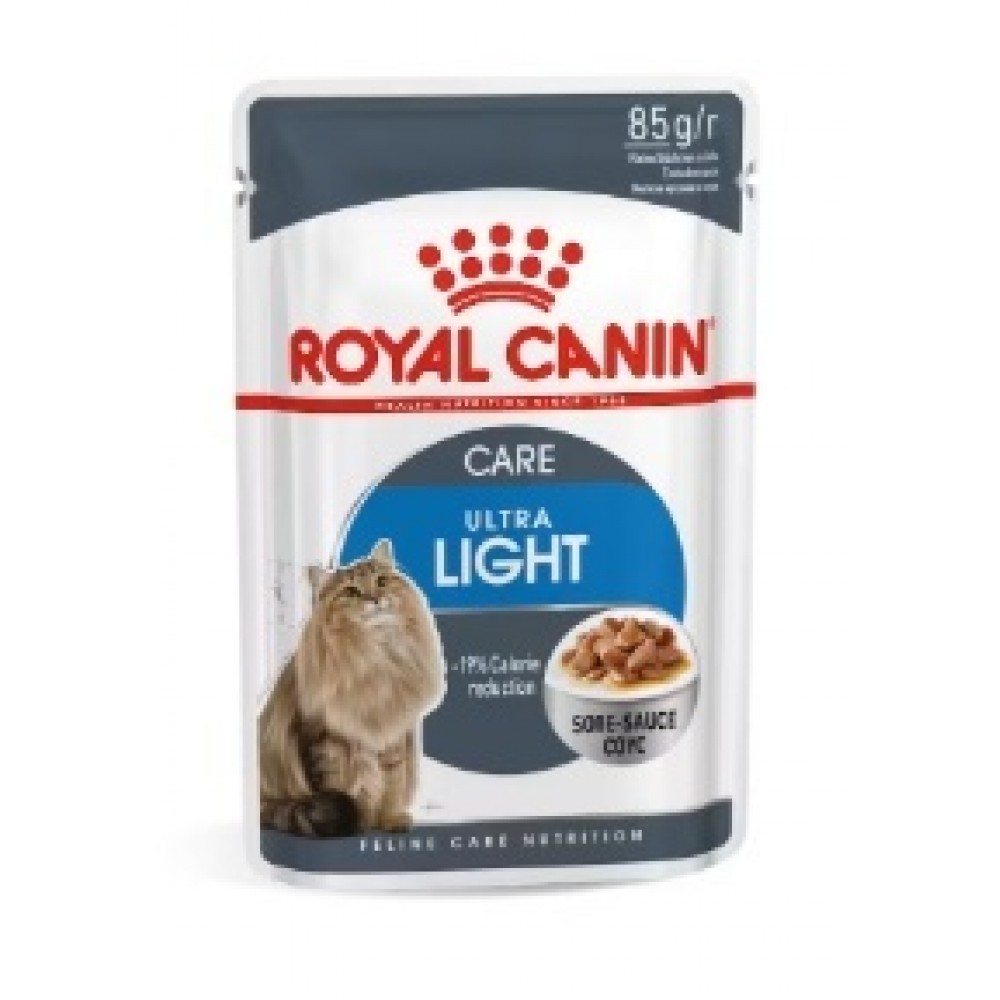 ROYAL CANIN GATO ULTRA LIGHT MOLHO 0.085 KG