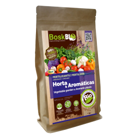 ADUBO BOSKBIO HUMIX HORTA & AROMATICAS  - 1KG