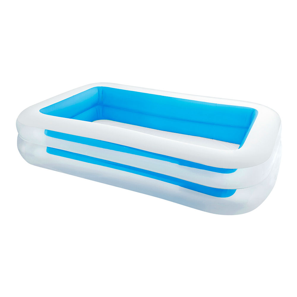 PISCINA RETANGULAR  262x175x56cm 2 CÂMARAS DE AR