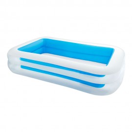 PISCINA RETANGULAR  262x175x56cm 2 CÂMARAS DE AR