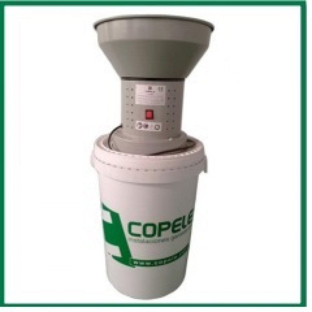 MOINHO ELECTRICO PARA GRÃOS COM DEPÓSITO DE 55L