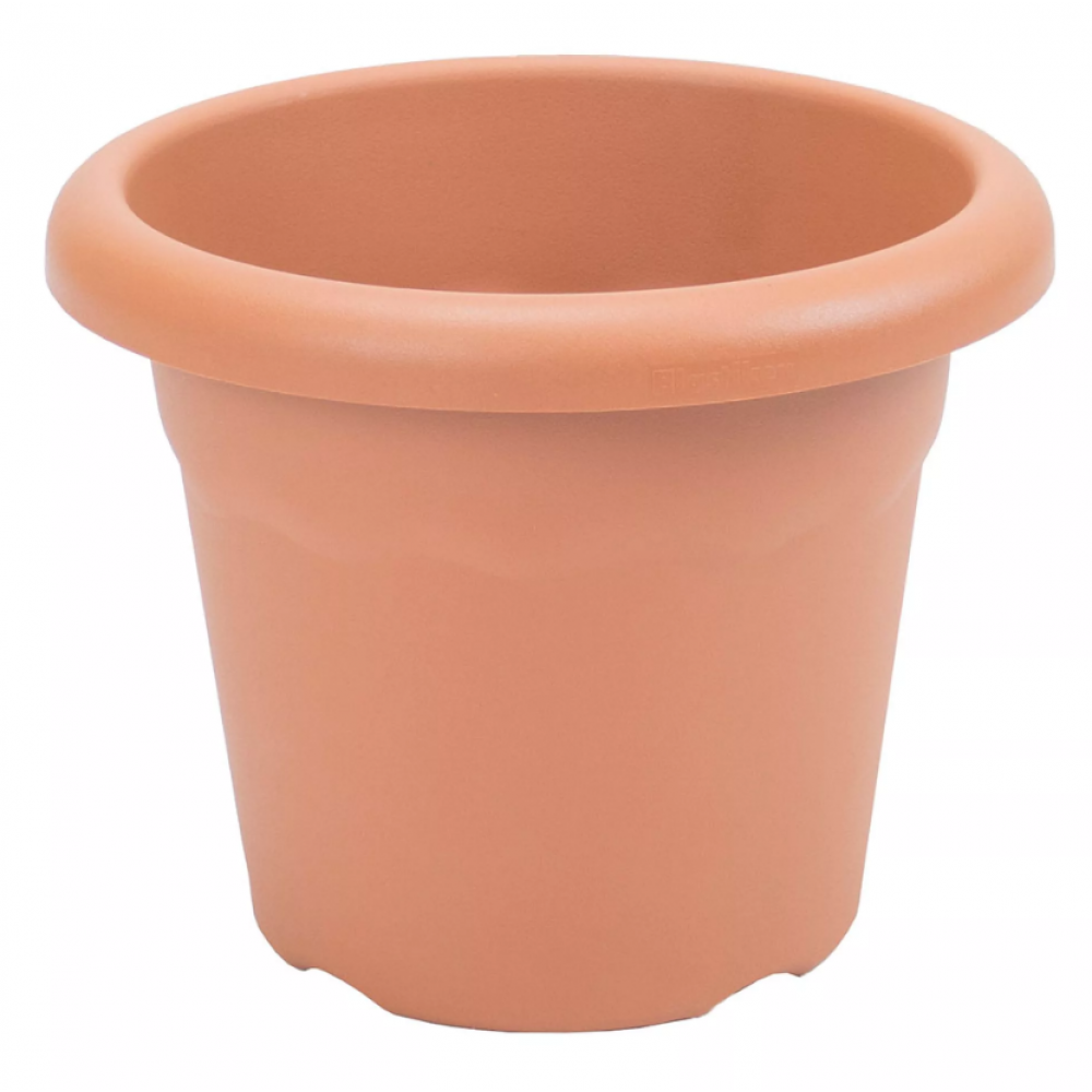 VASO DE INJEÇÃO DE COR TERRACOTA - 20CM