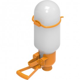 BEBEDOURO DE PASSAROS MINI COM GARRAFA 0.5L