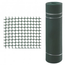 REDE PLASTICO MALHA C-112 (11X11) - ROLO 25 METROS