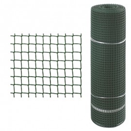REDE PLASTICO MALHA C-123 (17X23) - ROLO 25 METROS