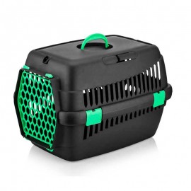 TRANSPORTADORA MODELO GT S PRETO/VERDE