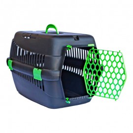 TRANSPORTADORA MODELO GT S PRETO/VERDE