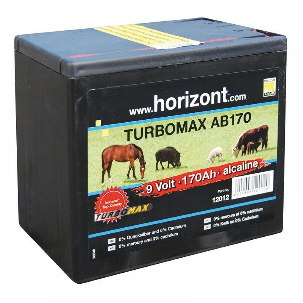 BATERIA ALCALINA 9 volt - 170Ah