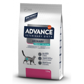 ADVANCE VET  GATO STERILIZED URINARY LOW CALORIES  - 7,5KG