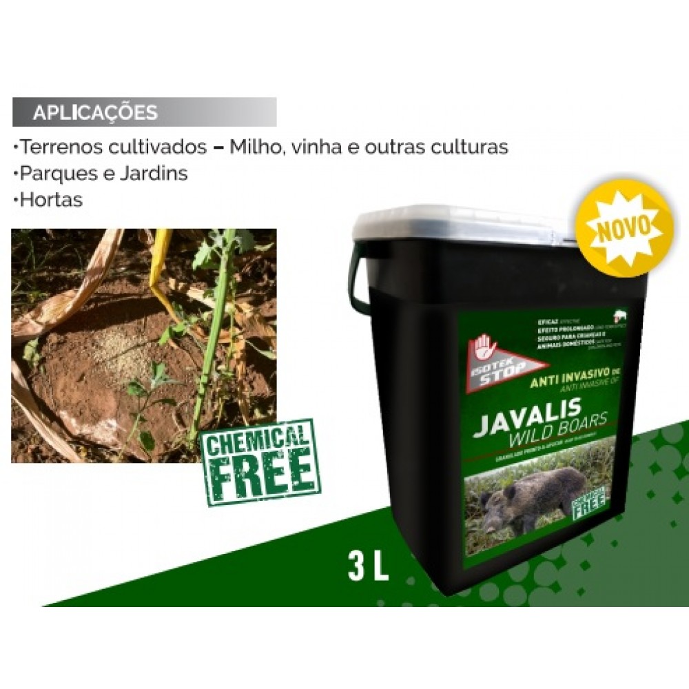 ISOTEK STOP -REPELENTE PARA JAVALIS 3 LT