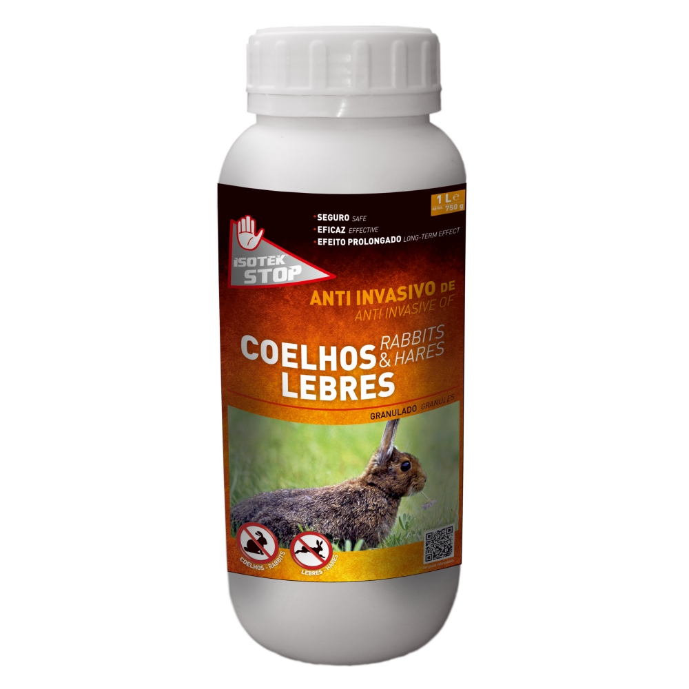 REPELENTE PARA COELHOS E LEBRES GR -1LT
