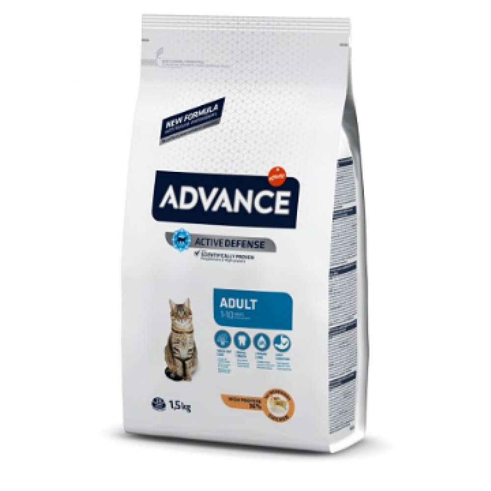 ADVANCE GATO ADULTO CHICKEN & RICE -  1.5KG