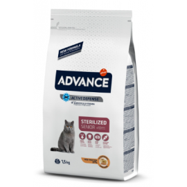ADVANCE GATO SENIOR STERILIZED (10ANOS) -  1,5KG