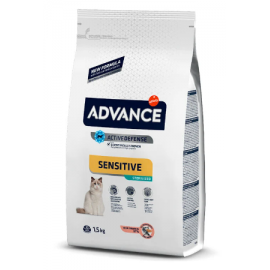 ADVANCE GATO ADULTO STERILIZED SENSITIVE SALMON -  1,5KG