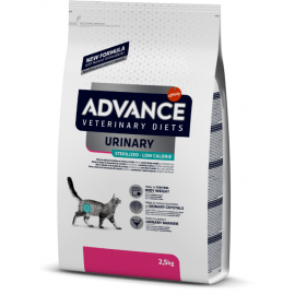 ADVANCE VET  GATO STERILIZED URINARY LOW CALORIES  - 2,5KG