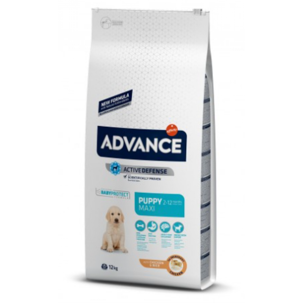 ADVANCE CAO MAXI PUPPY  CHICKEN & RICE- 12 KG