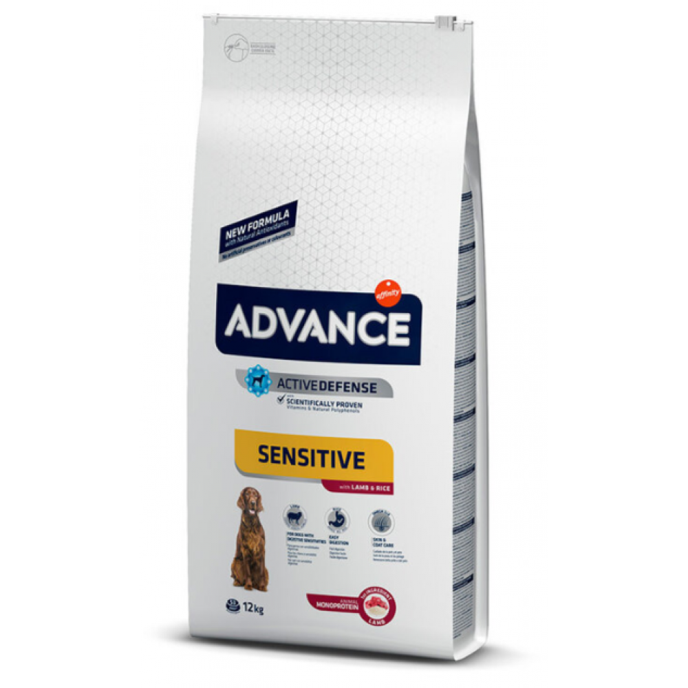 ADVANCE CAO SENSITIVE LAMB & RICE- 12 KG