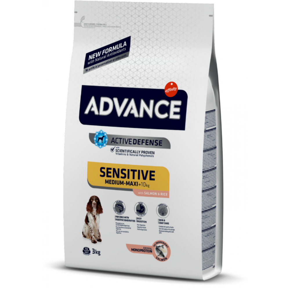 ADVANCE CAO SENSITIVE SALMON & RICE- 3 KG