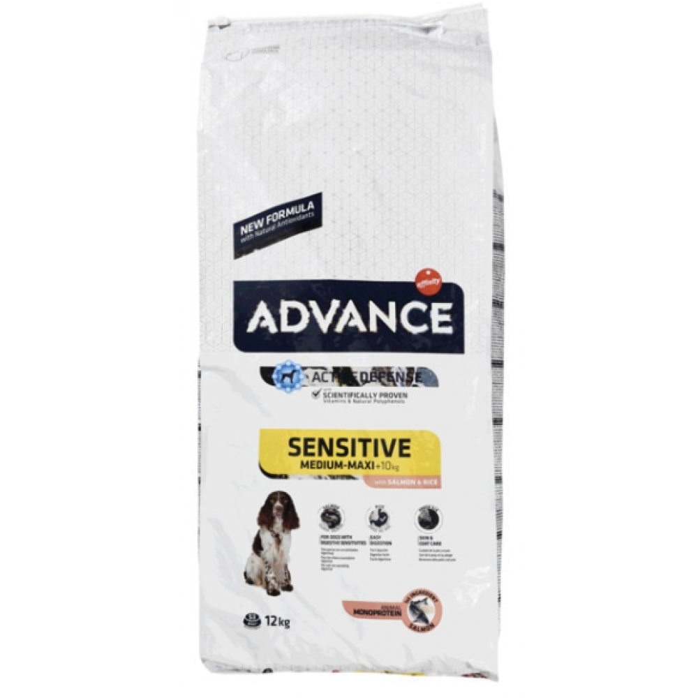ADVANCE CAO SENSITIVE SALMON & RICE- 12 KG