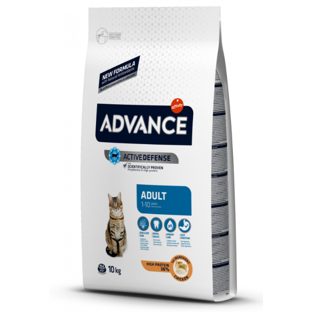 ADVANCE GATO ADULTO CHICKEN & RICE -  10KG
