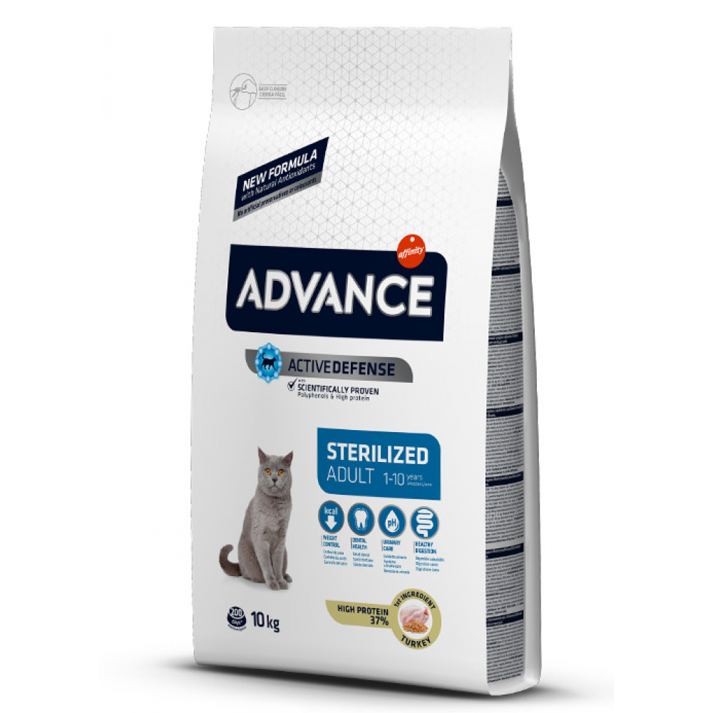 ADVANCE GATO ADULTO STERILIZED PERÚ & CEVADA -  1,5KG