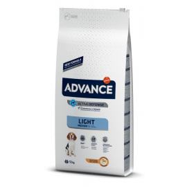ADVANCE CAO MEDIUM LIGHT  CHICKEN & RICE- 12 KG