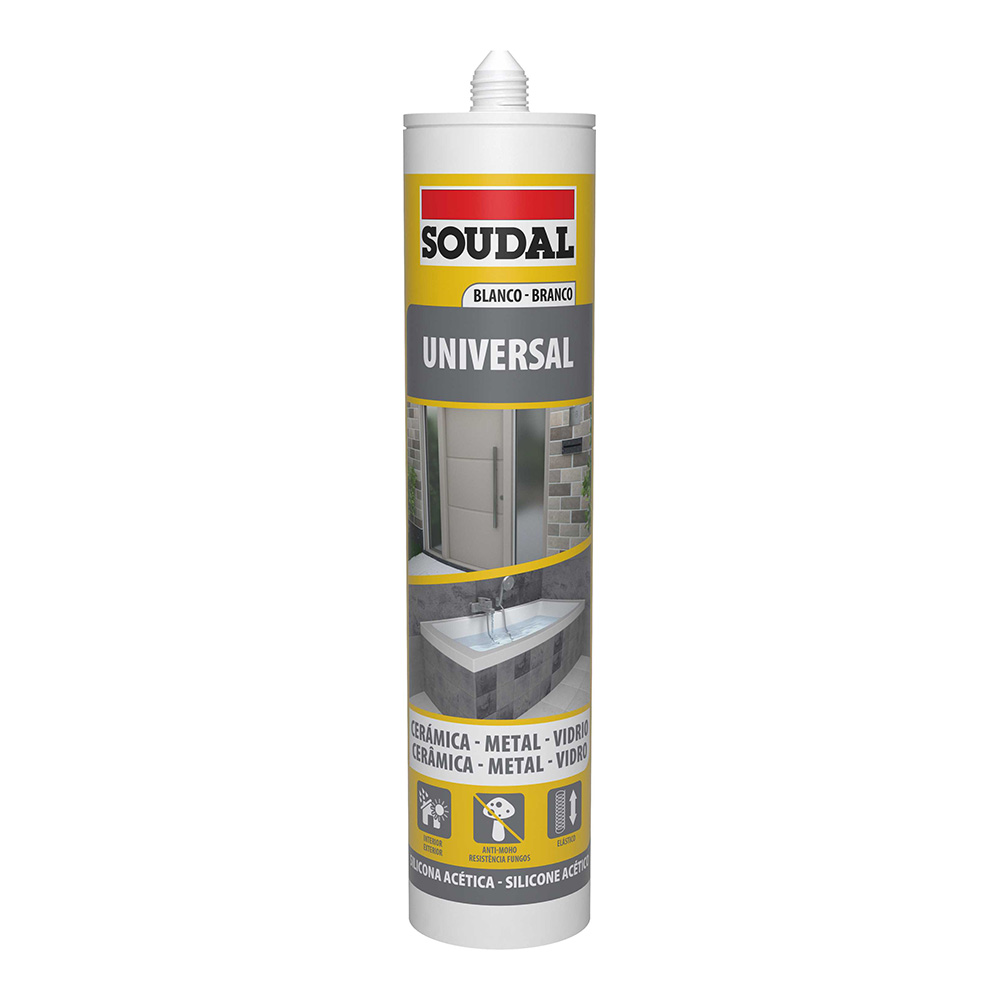 SILICONE UNIVERSAL TRANSPARENTE 300 ml